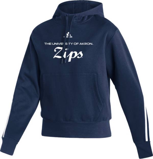 adidas Women's Akron Zips Navy Pullover Hoodie product image