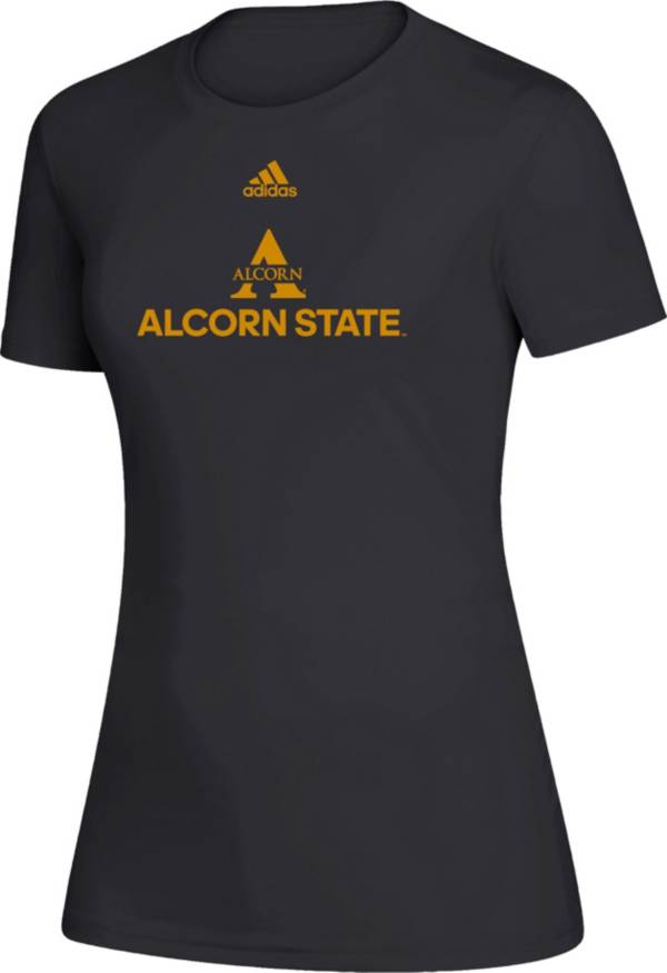 adidas Women's Alcorn State Braves Black Creator T-Shirt