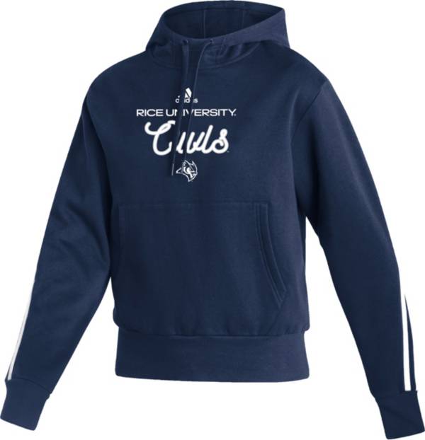 adidas Women's Rice Owls Blue Fashion Pullover Hoodie product image