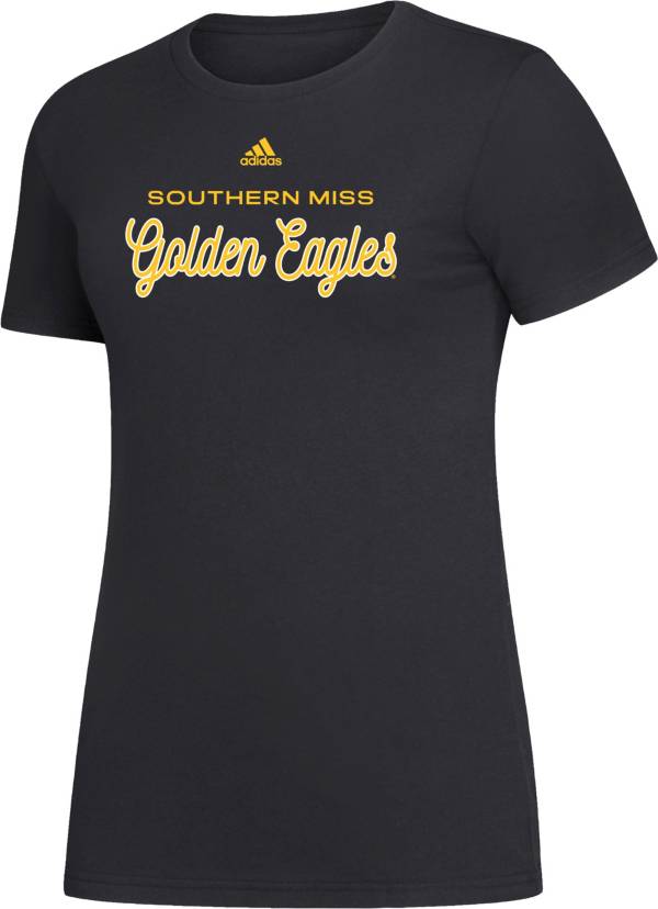 adidas Women's Southern Miss Golden Eagles Black Amplifier T-Shirt product image