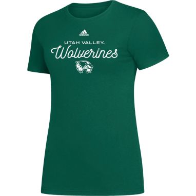 sorry, adidas Women's Utah Valley Wolverines Green Amplifier T-Shirt is currently out of stock