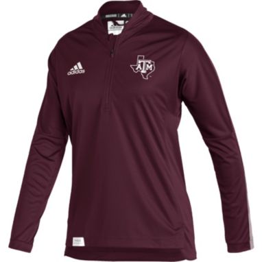 sorry, adidas Women's Texas A&M Aggies Maroon Locker Room Quarter-Zip Pullover Shirt is currently out of stock