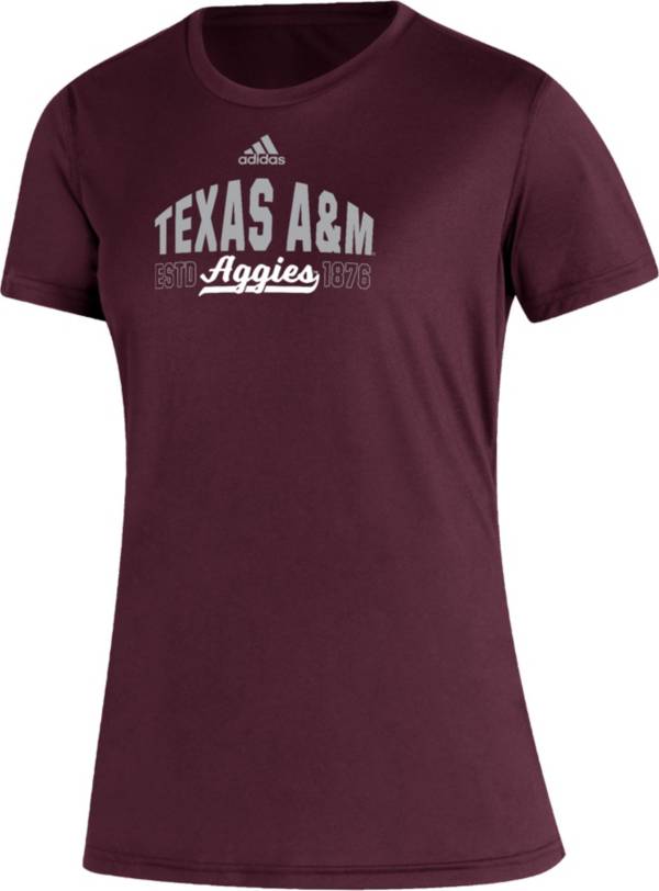 adidas Women's Texas A&M Aggies Maroon Creator Performance T-Shirt product image