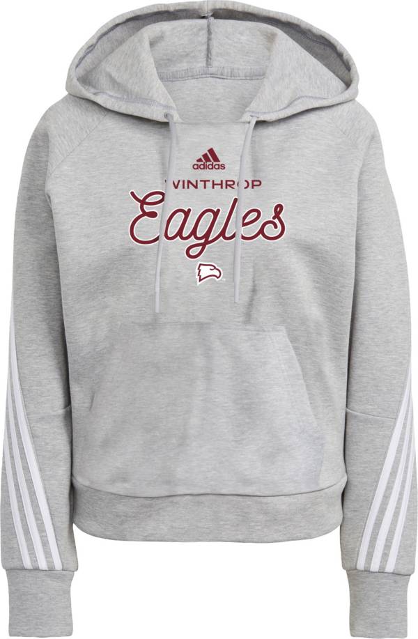adidas Women's Winthrop  Eagles Grey Pullover Hoodie product image
