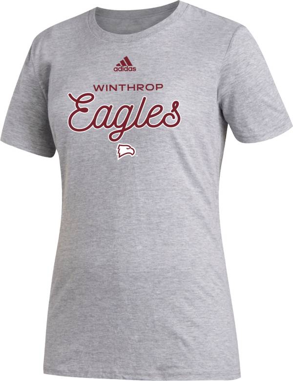 adidas Women's Winthrop Eagles Grey Amplifier T-Shirt