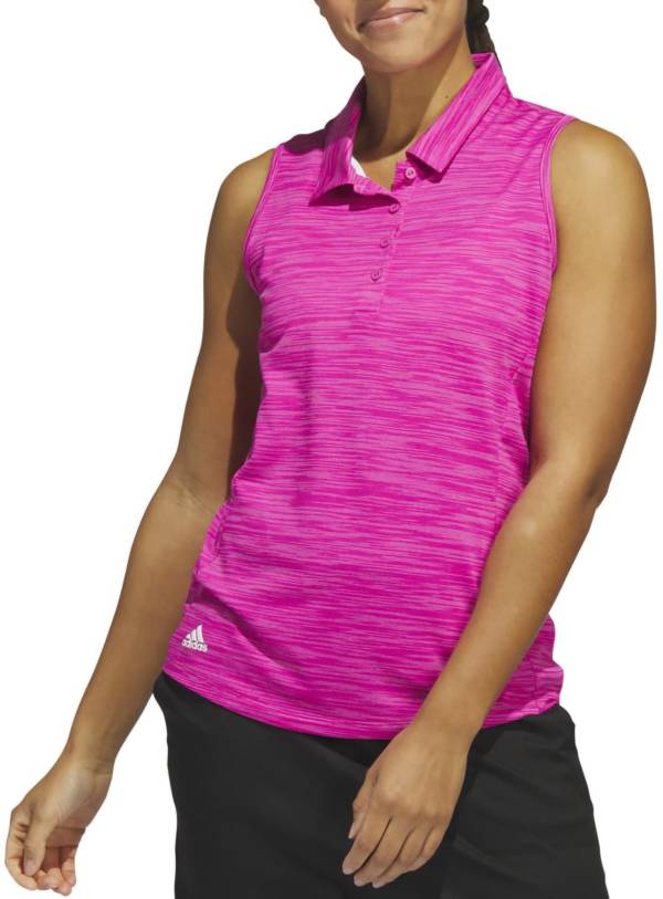 adidas Women's Spacedye Sleeveless Golf Polo product image