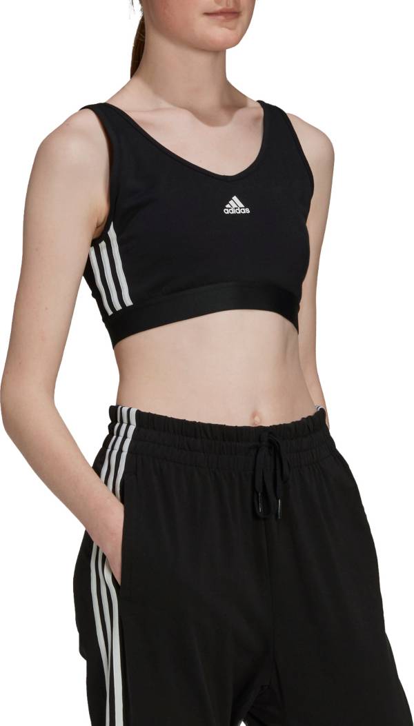 adidas Women's 3-Stripes Crop | Dick's Sporting Goods