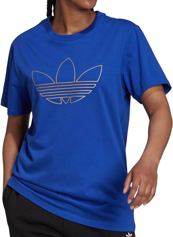 adidas Women's Golden Trefoil Print T-Shirt