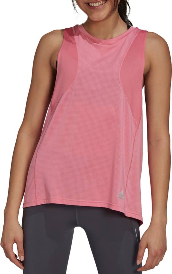 NWT Adidas Own The Run Athletic Tank Top Women’s Purple Tint FL7807 Size XL