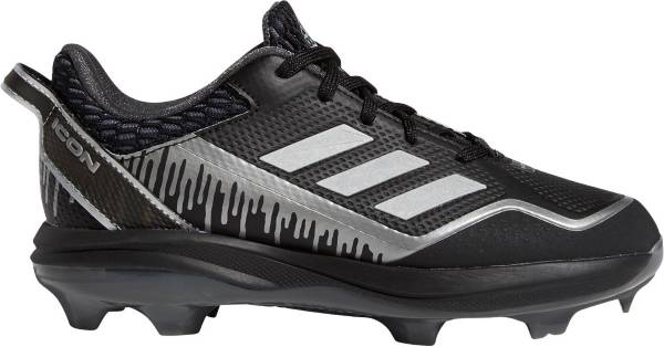 adidas Kids' Icon 7 Dripped-Out TPU Baseball Cleats