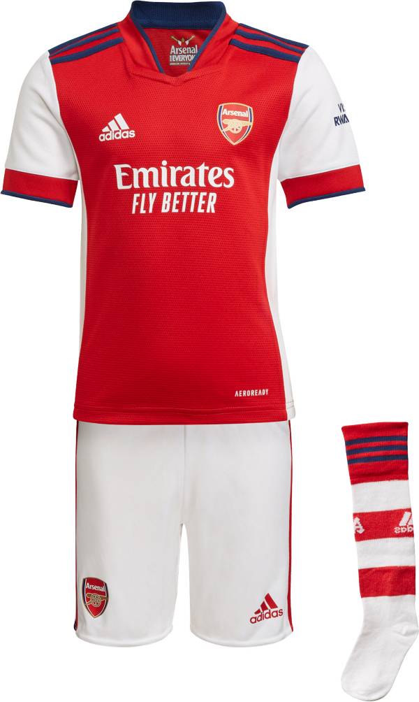 adidas Youth Arsenal FC Home Mini Kit