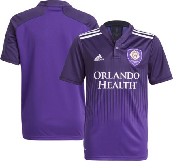 adidas Youth Orlando City '21-'22 Primary Replica Jersey