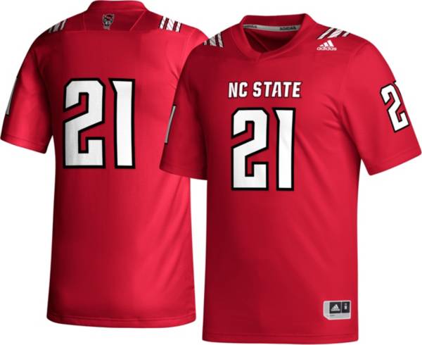 adidas Youth NC State Wolfpack #21 Maroon Replica Football Jersey