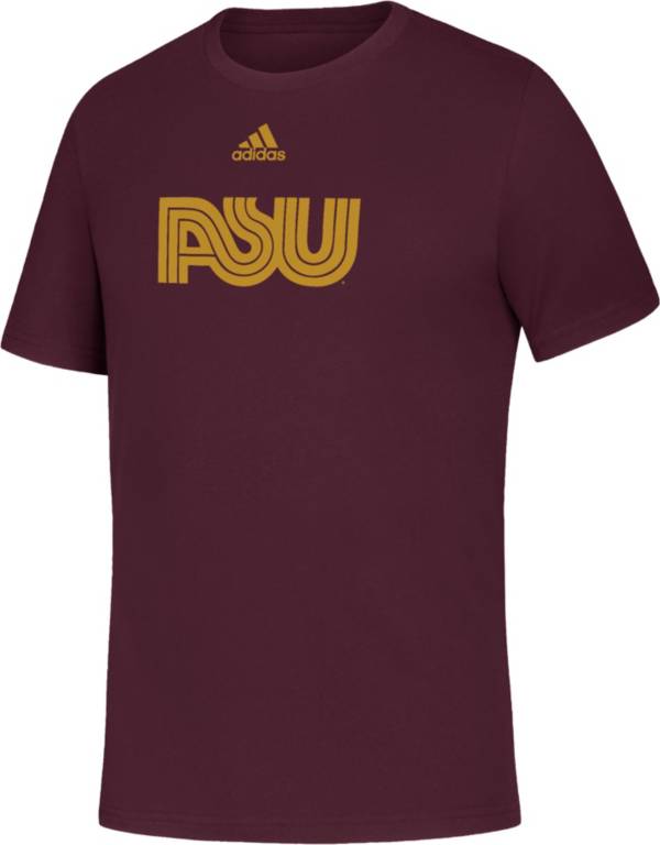 adidas Youth Arizona State Sun Devils Maroon Amplifier T-Shirt