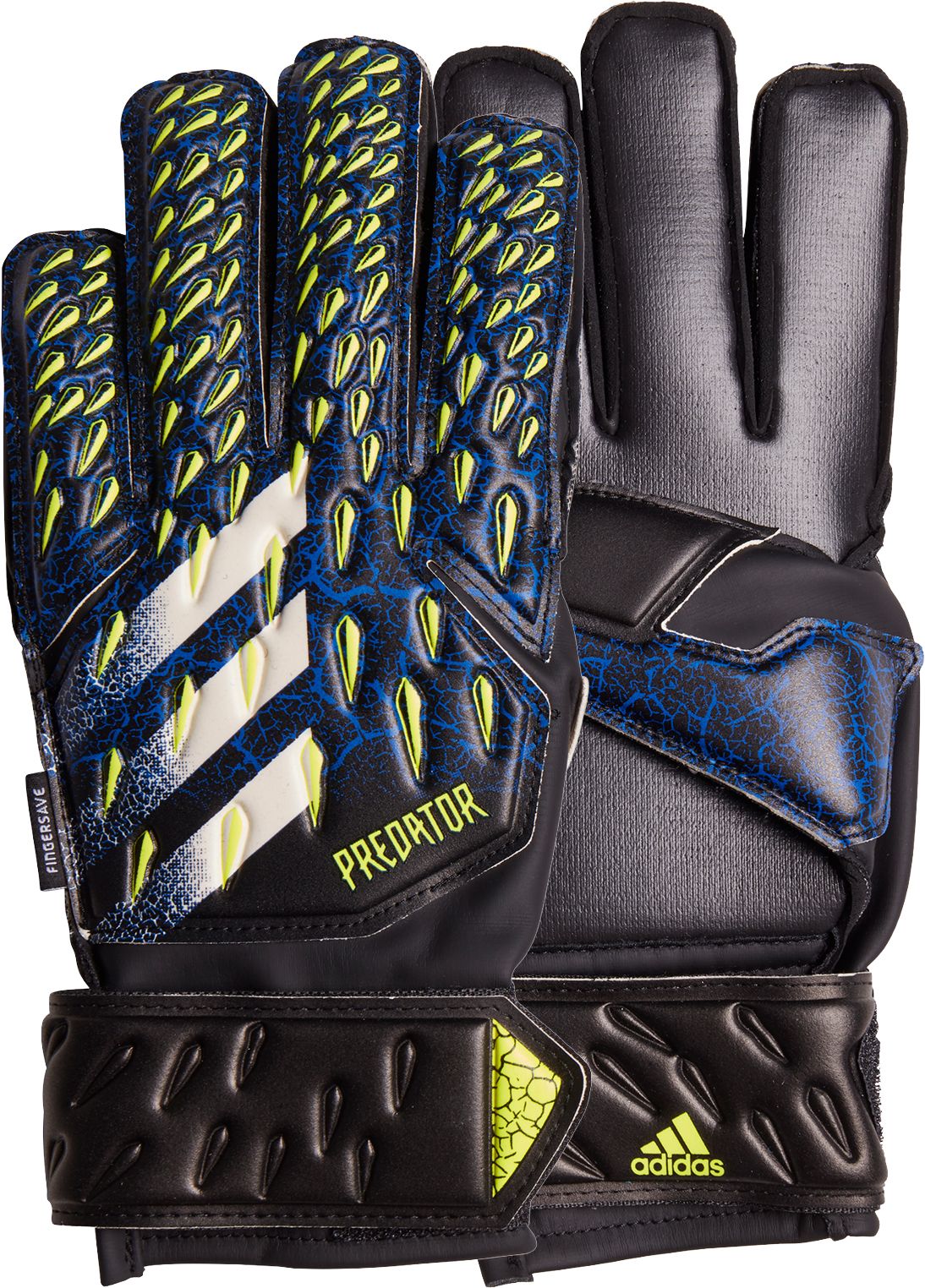 adidas predator fingersave junior soccer goalkeeper gloves