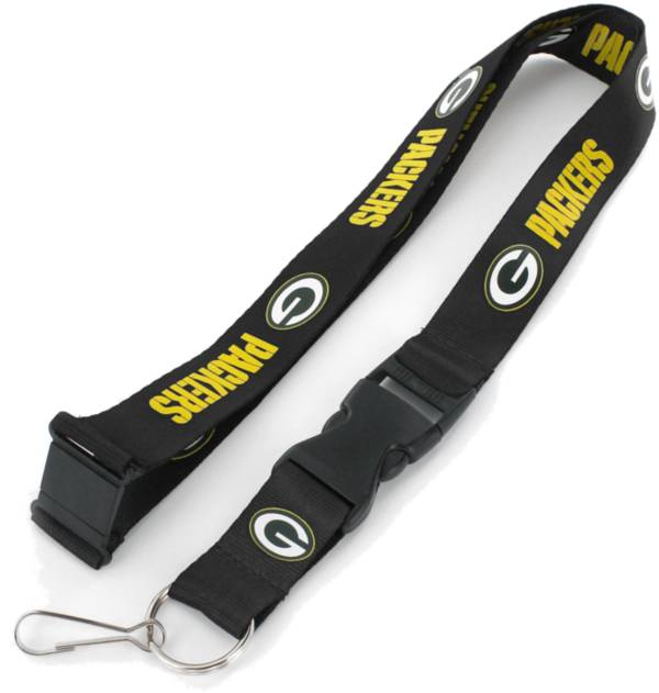 12ct Green Bay Packers RPET Sustainable Material Lanyard