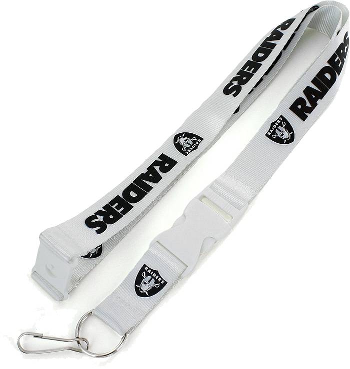 Las Vegas Raiders Two Tone Lanyard With Safety Latch
