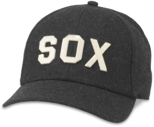 American Needle Baltimore Black Sox Archive Legend Adjustable Black Hat