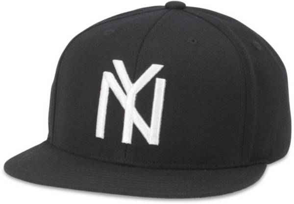 American Needle New York Black Yankees Archive 400 Series Adjustable Black Hat