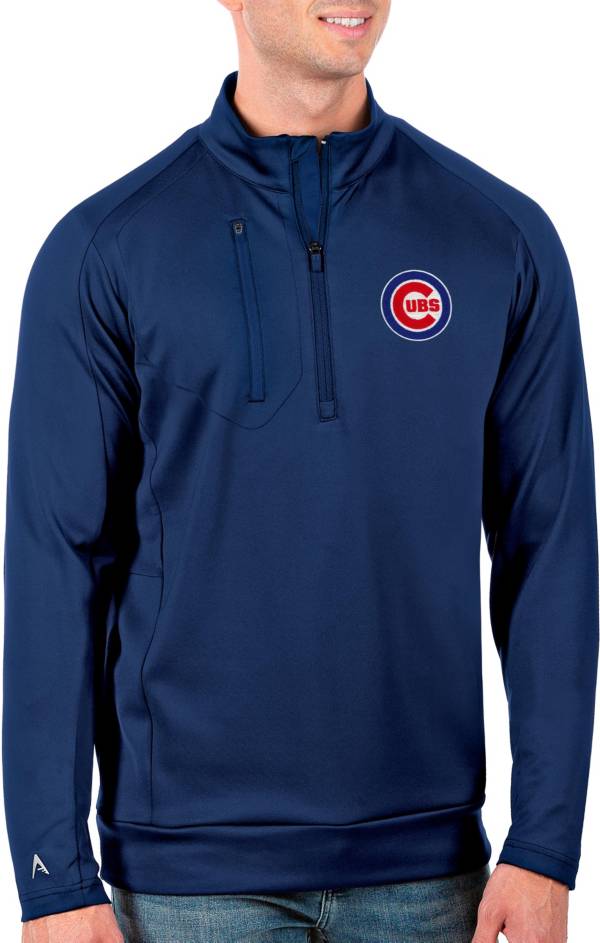 CHICAGO CUBS ROYAL BLUE MESH PULLOVER JERSEY