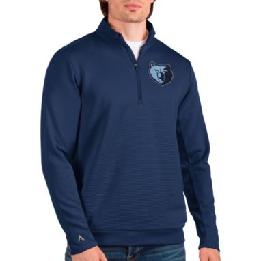 sorry, Antigua Men's Memphis Grizzlies Navy Odyssey Quarter-Zip Pullover is currently out of stock