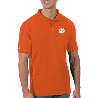 sorry, Antigua Men's Clemson Tigers Orange Legacy Pique Polo is currently out of stock