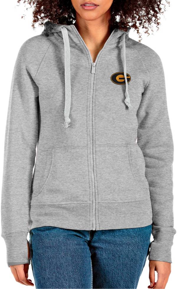 Antigua Women's Grambling State Tigers Grey Victory Full Zip Jacket product image