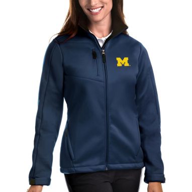 sorry, Antigua Women's Michigan Wolverines Blue Traverse Full-Zip Jacket is currently out of stock