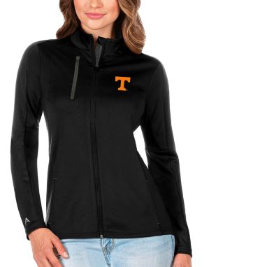 sorry, Antigua Women's Tennessee Volunteers Black Generation Full-Zip Pullover Shirt is currently out of stock