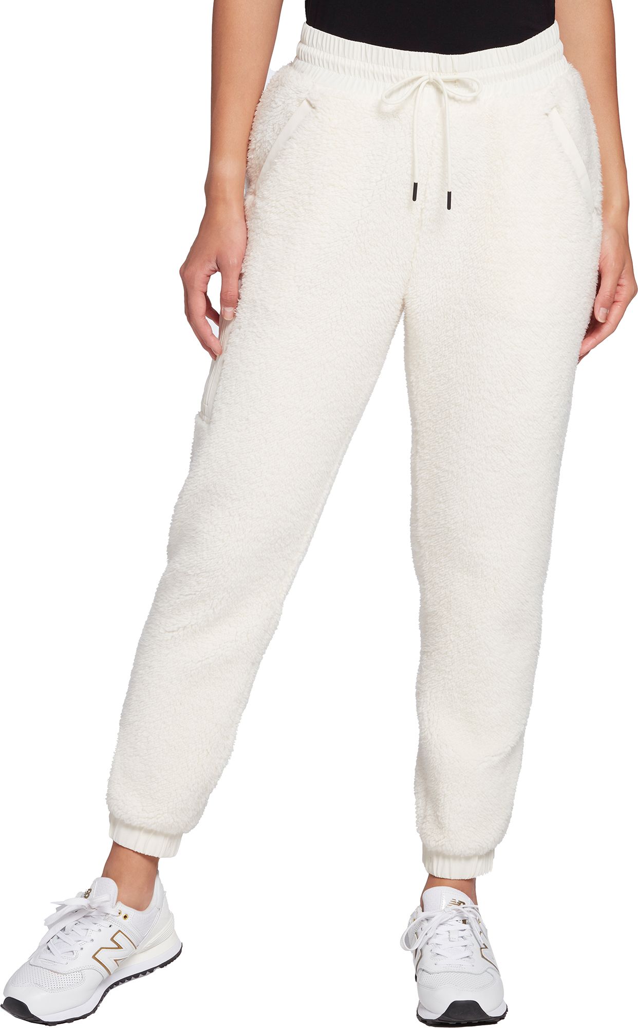 women's sherpa sweatpants