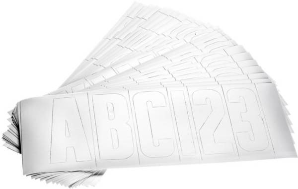 Attwood Boat Registration White Letter & Number Kit product image