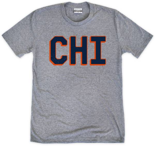 Where I'm From CHI City Code Grey T-Shirt product image