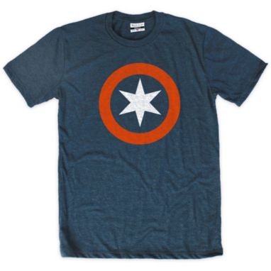 sorry, Where I'm From Chi City Star Navy T-Shirt is currently out of stock