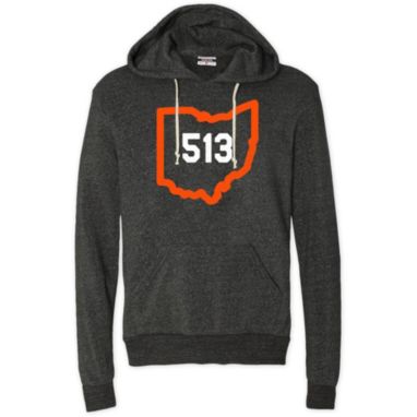 sorry, Where I'm From 513 State Outline Black Pullover Hoodie is currently out of stock