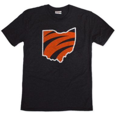 sorry, Where I'm From Ohio State Outline Stripe Black T-Shirt is currently out of stock