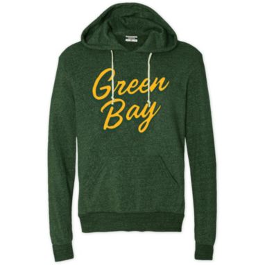 sorry, Where I'm From Green Bay Green Script Fleece Pullover Hoodie is currently out of stock