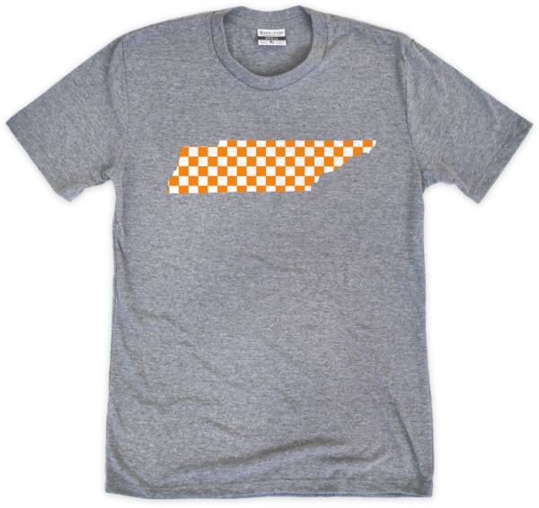 Where I'm From Knox State Checkered Grey T-Shirt