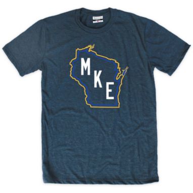sorry, Where I'm From MKE State Outline Navy T-Shirt is currently out of stock