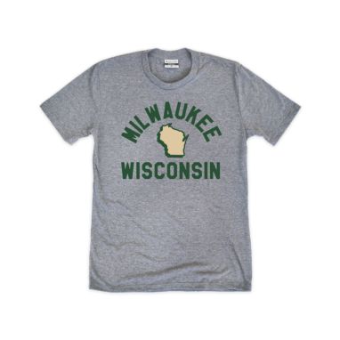 sorry, Where I'm From MKE City Arch Grey T-Shirt is currently out of stock
