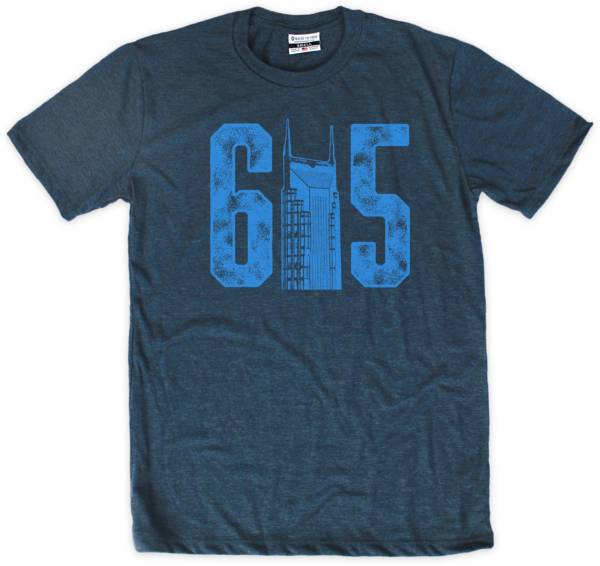 Where I'm From 615 Skyline Navy T-Shirt product image