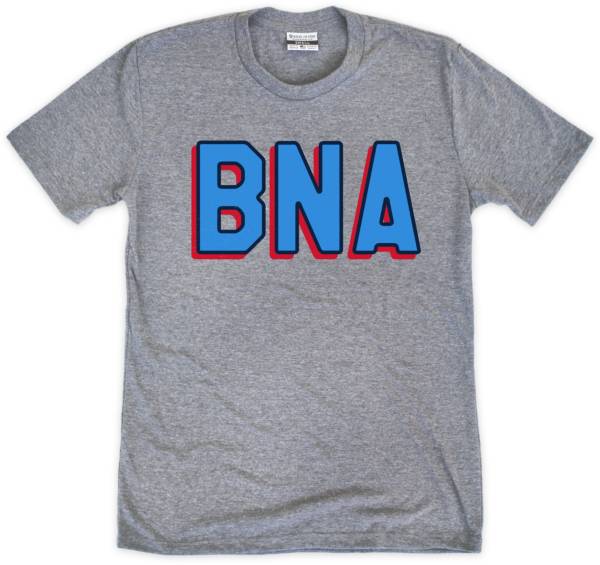 Where I'm From BNA Airport Code Grey T-Shirt