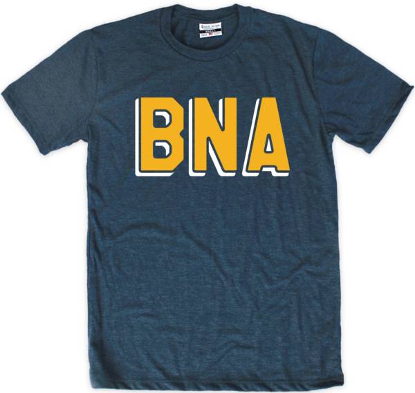 Where I'm From BNA Airport Code Navy T-Shirt