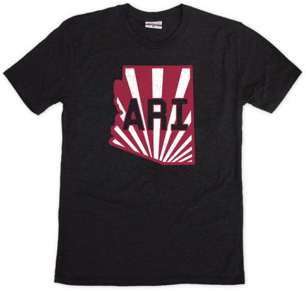 Where I'm From ARI State Flag Black T-Shirt product image