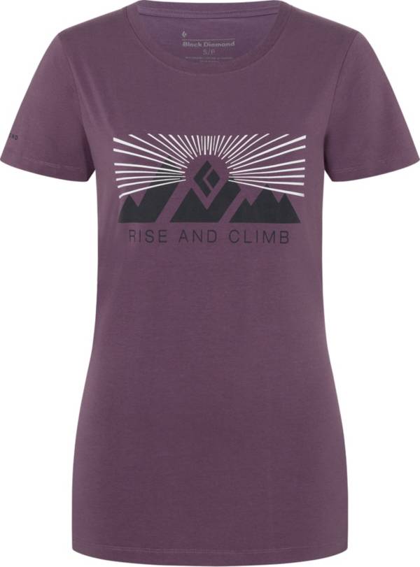Black Diamond Women's Rise And Climb Short Sleeve T-Shirt product image