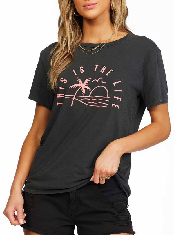 Billabong Women's This Is The Life Graphic T-Shirt