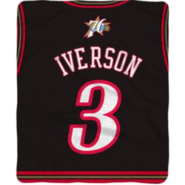 sorry, Bleacher Creatures Philadelphia 76ers Allen Iverson #3 Raschel Plush Blanket is currently out of stock