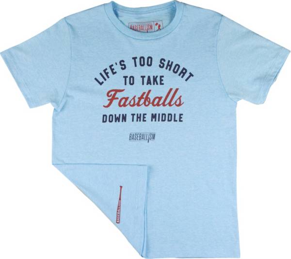 Baseballism Boys' "Life's Too Short" T-Shirt product image