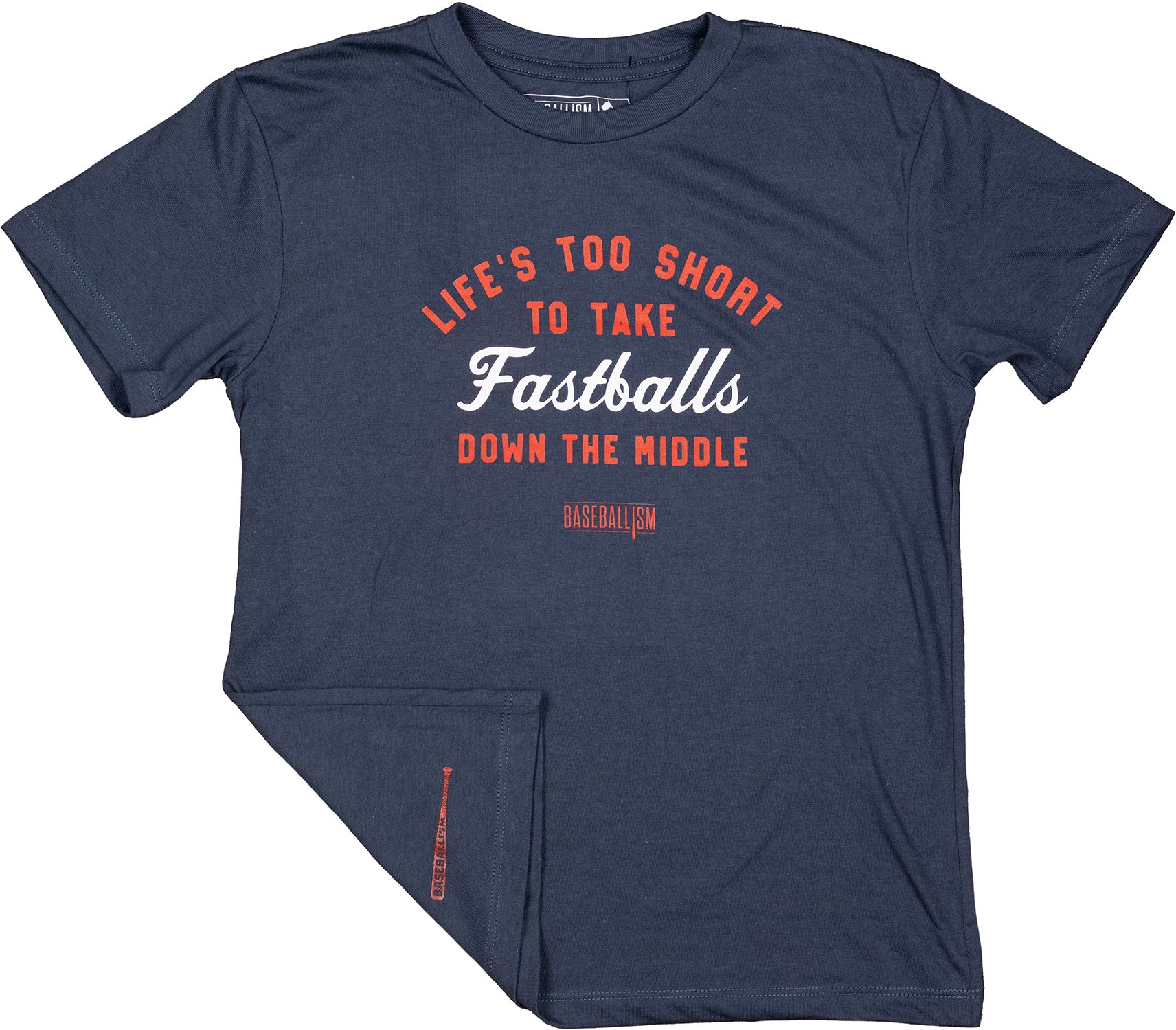 Baseballism Boys' "Life's Too Short" T-Shirt product image