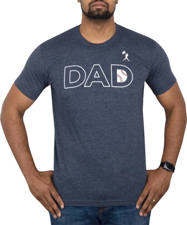 Baseballism Men's Navy Baseball Dad Short Sleeve T-Shirt product image