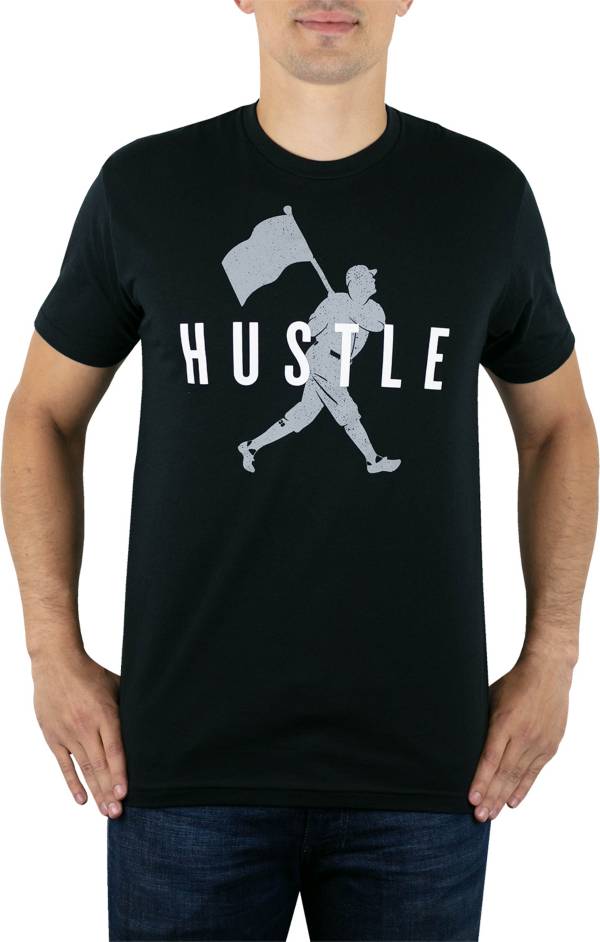 Baseballism Men's Flag Man Hustle T-Shirt product image